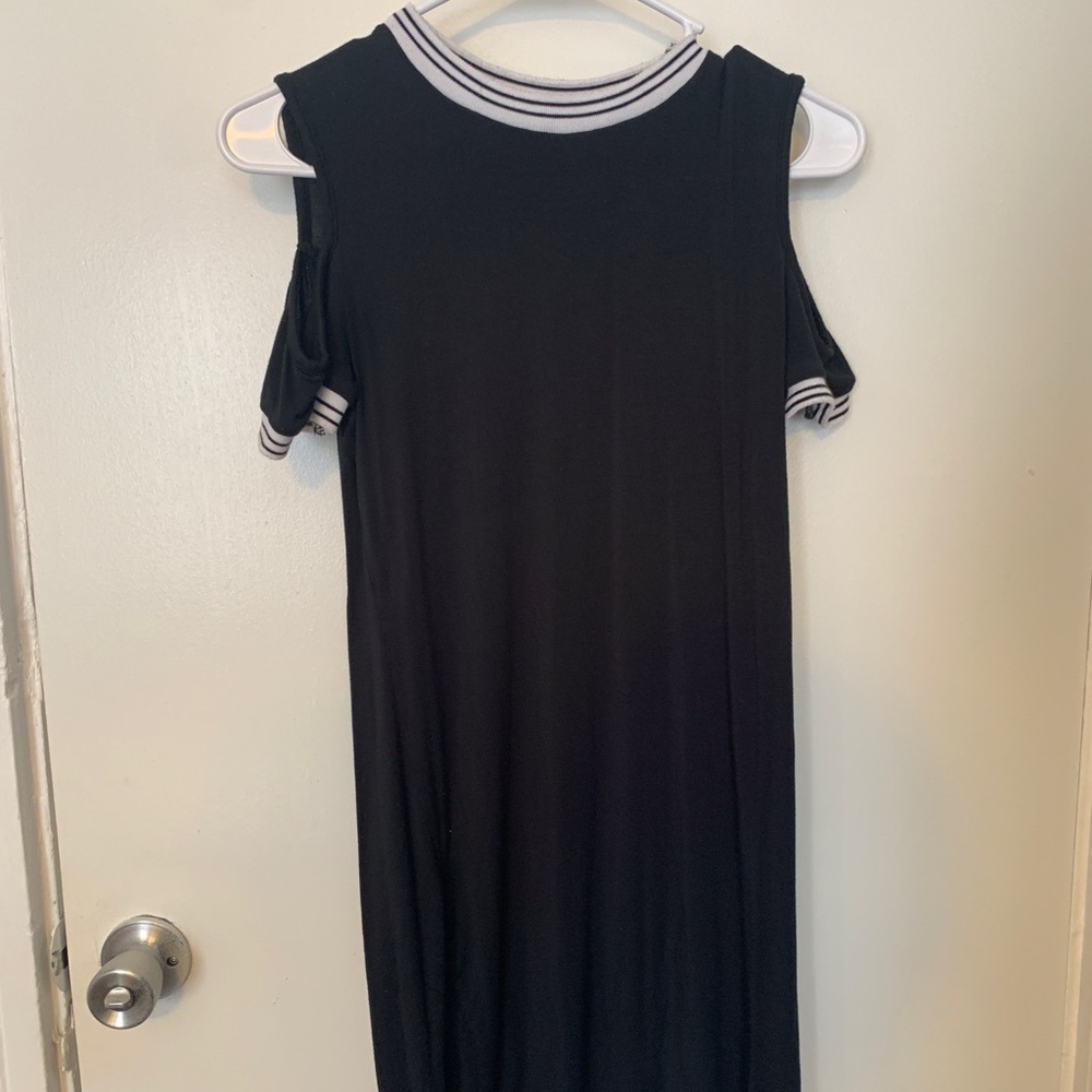Moral fiber black dress